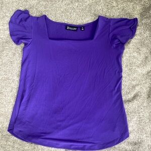 Women’s Purple Business Casual Top